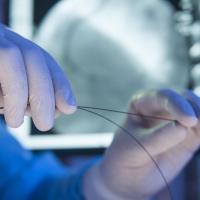 Preparing guide wires for angioplasty